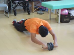 片岡腹筋運動