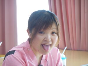 あっかんべー